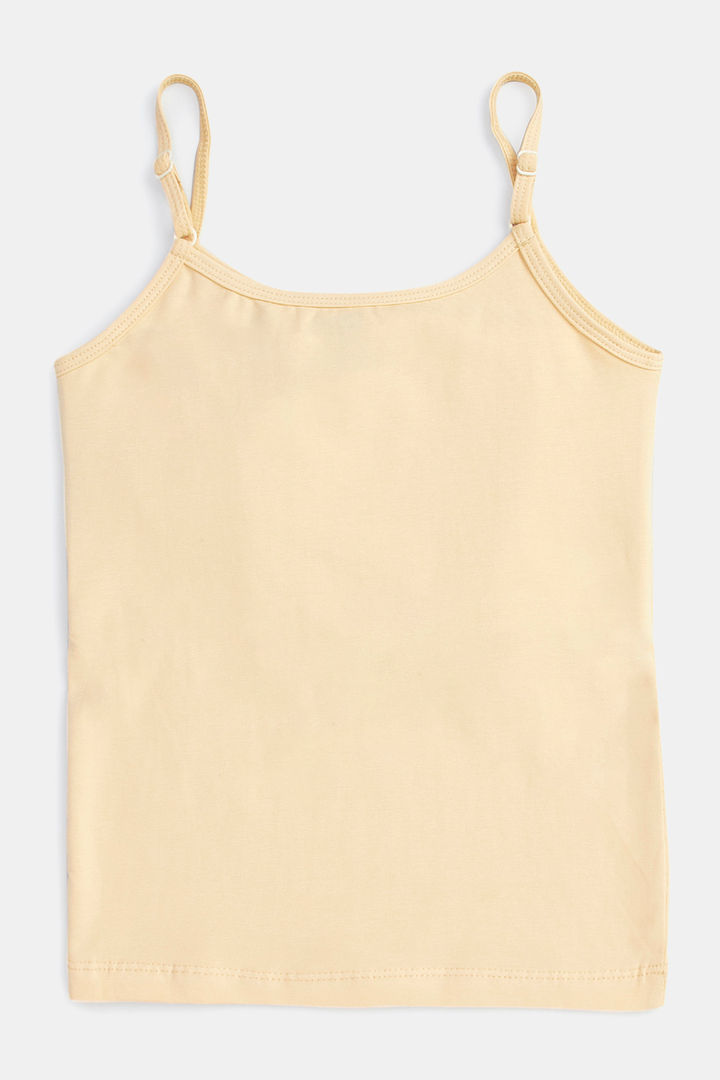 YouGotPlanB Girls Cotton Padded Camisole (Pack of 2) - Multicolor — image 8